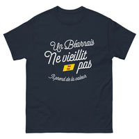 Thumbnail for T-shirt Béarnais marine - Ne vieillit pas, prend de la valeur