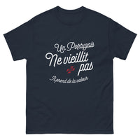 Thumbnail for T-shirt Portugal marine - Un Portugais prend de la valeur