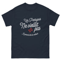 Thumbnail for T-shirt Portugal marine - Un Portugais prend de la valeur