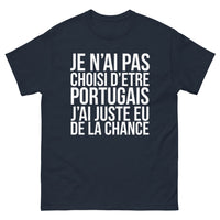 Thumbnail for T-shirt Portugal marine - Je n'ai pas choisi d'être portugais