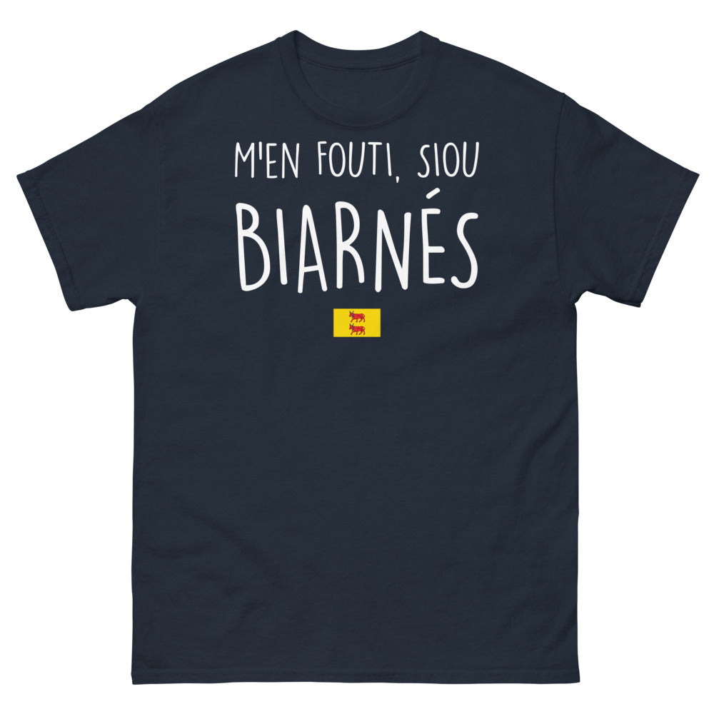 T-shirt Béarnais marine - M'en Fouti Siou, esprit libre