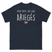 Thumbnail for T-shirt Ariège marine - Moune Foutiousie avec humour local