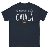 Thumbnail for T-shirt Catalogne marine - No M'Importeu Soc Català
