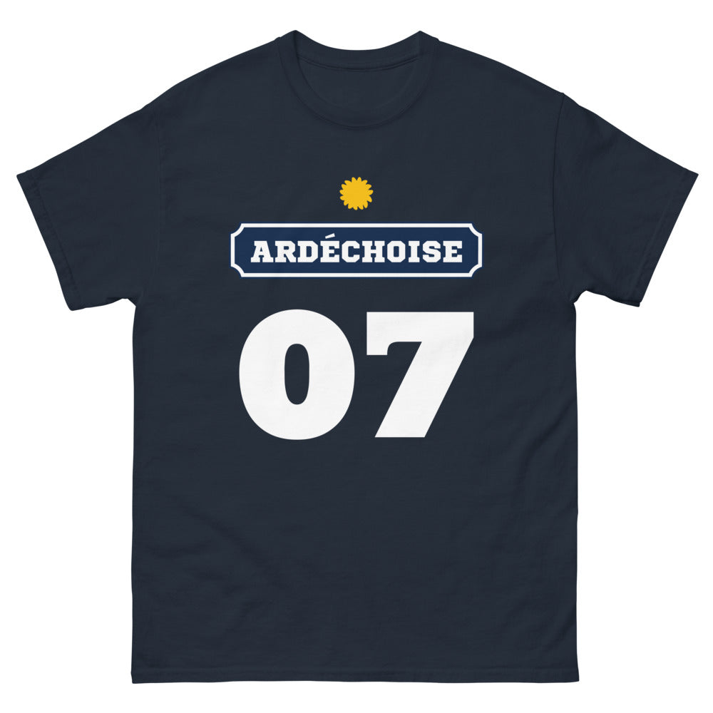 T-shirt Ardèche marine - Ode à la vie locale avec humour
