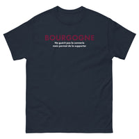 Thumbnail for T-shirt Bourgogne marine - Ne guérit pas la connerie