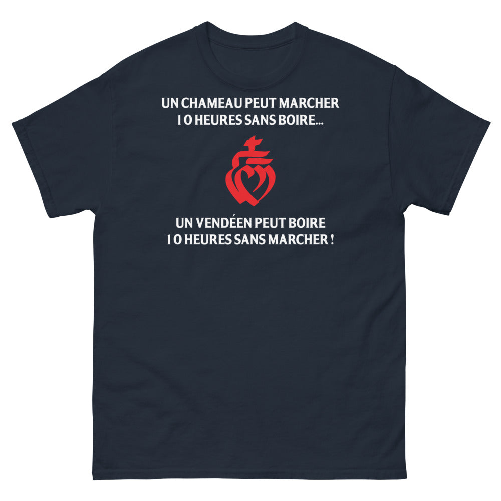 T-shirt Vendée marine - Un vendéen peut boire 10 heures