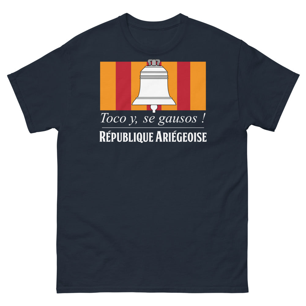 T-shirt Ariège marine - Toco Y Se Gausos