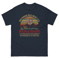 Thumbnail for T-shirt Bourgogne marine - Déconne pas avec les Bourguignons