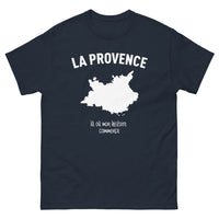 Thumbnail for T-shirt Provence marine - La Provence : Là où mon histoire commence