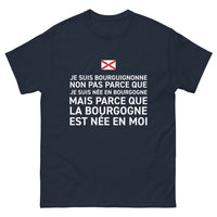 Thumbnail for T-shirt Bourgogne marine - Je suis Bourguignonne avec humour