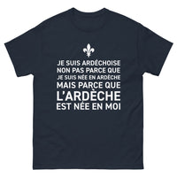 Thumbnail for T-shirt Ardèche marine - Je suis Ardéchoise, fièrement originaire