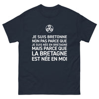 Thumbnail for T-shirt Bretagne marine - La Bretagne est en moi