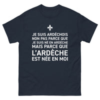 Thumbnail for T-shirt Ardèche marine - Fier de ses racines
