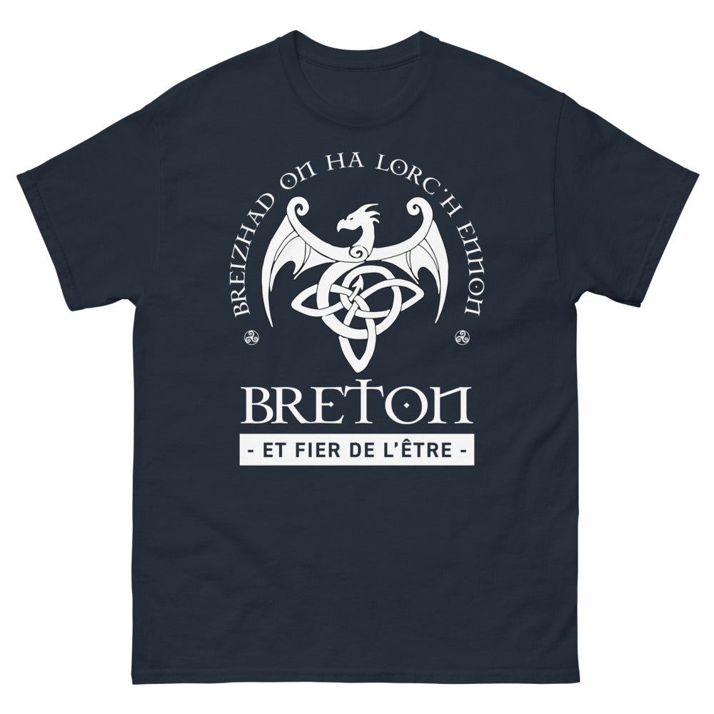 T-shirt Bretagne marine - Fier et Authentique