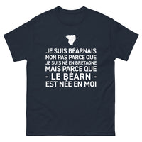 Thumbnail for T-shirt Béarn marine - Je suis Béarnais, humour inclus