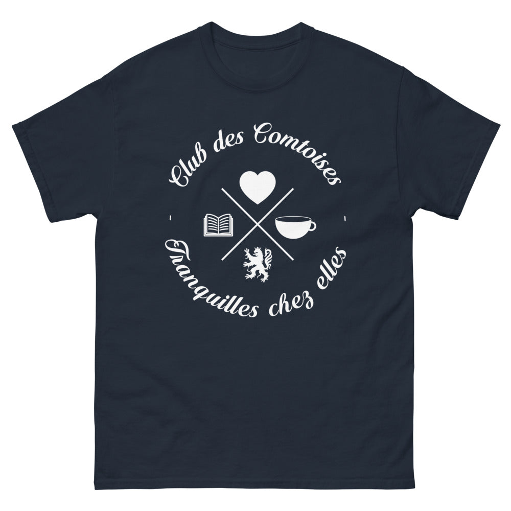 T-shirt Comtoises Tranquilles marine - Farniente chic