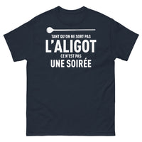 Thumbnail for T-shirt Occitanie marine - Tant qu'on ne sort pas l'aligot