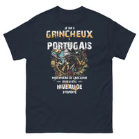 Thumbnail for T-shirt Portugal marine - Je suis Grincheux et Portugais