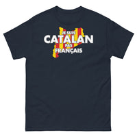 Thumbnail for T-shirt Catalogne marine - Je suis Catalan avec humour