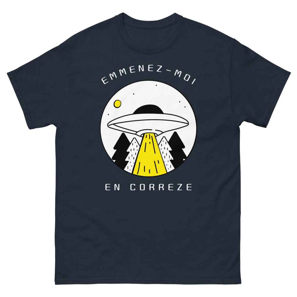 T-shirt Corrèze marine - Emmenez-moi en Corrèze