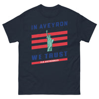 Thumbnail for T-shirt Aveyron noir dos - In Aveyron We Trust