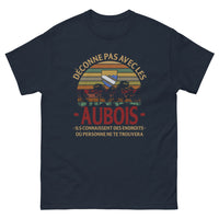 Thumbnail for T-shirt Aubois marine - Ne déconnez pas avec les locaux