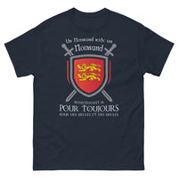 Thumbnail for T-shirt Normandie marine - Un Normand reste un Normand