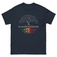 Thumbnail for T-shirt Portugal marine - Célébrez vos racines avec humour