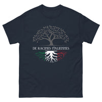 Thumbnail for T-shirt Italie marine - Origines italiennes avec humour