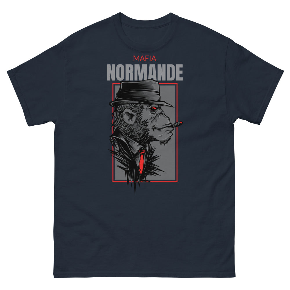 T-shirt Normandie marine - Honorez votre Terre d'Origine