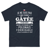 Thumbnail for T-shirt Pologne marine - Humour sur les partenaires polonais