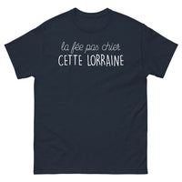 Thumbnail for T-shirt Lorraine marine - La Fée Pas Chier avec humour