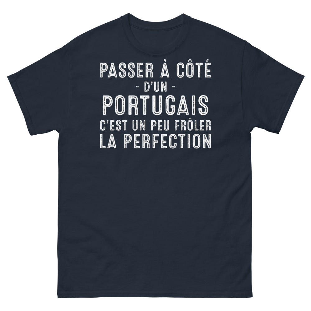 T-shirt Portugal marine - Frôler la perfection d'un Portugais