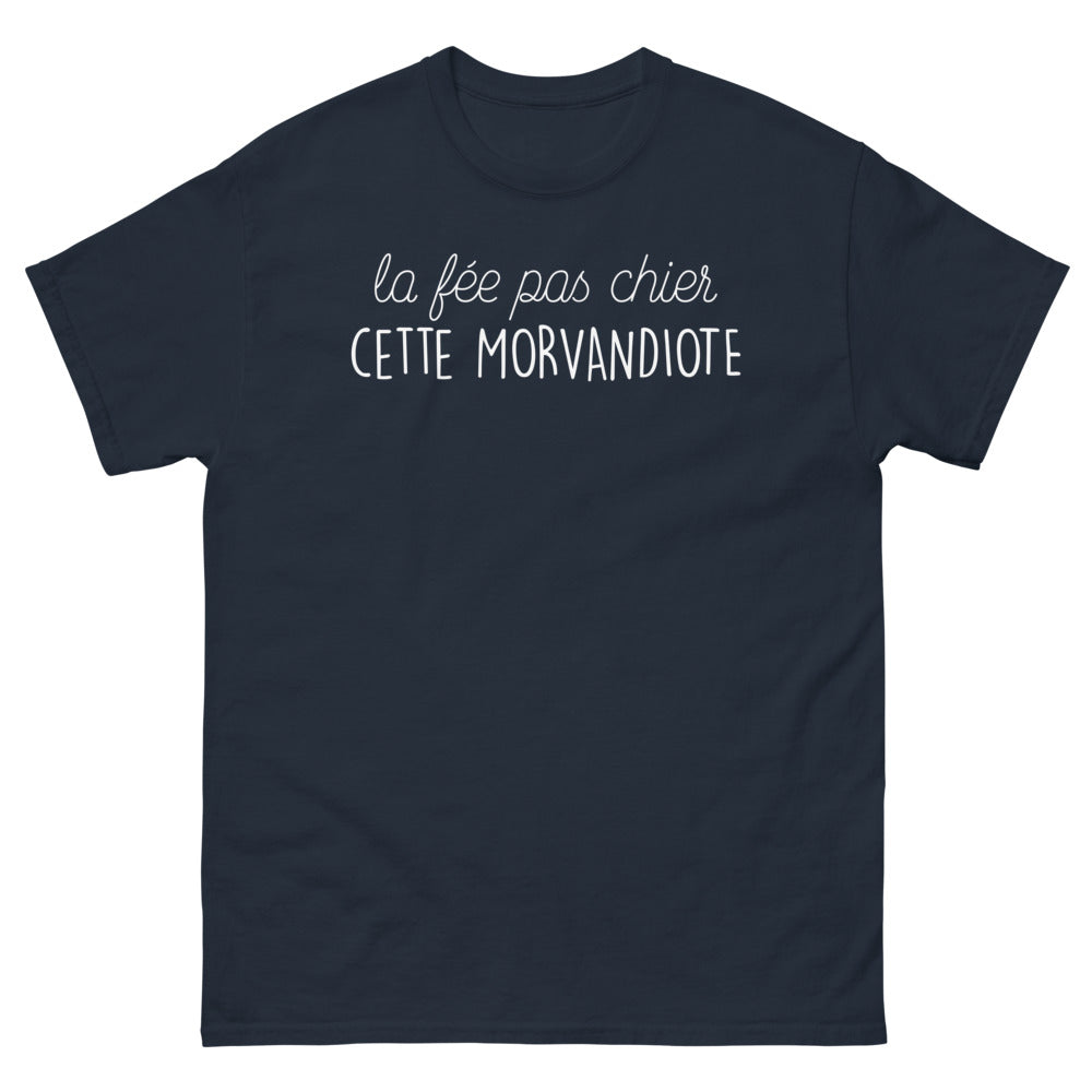 T-shirt Morvan marine - La Fée Pas Chier impertinente