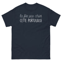 Thumbnail for T-shirt Portugal marine - La Fée Pas Chier cette Portugaise