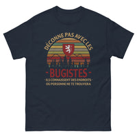 Thumbnail for T-shirt Bugistes marine - Ne déconnez pas avec les experts du coin