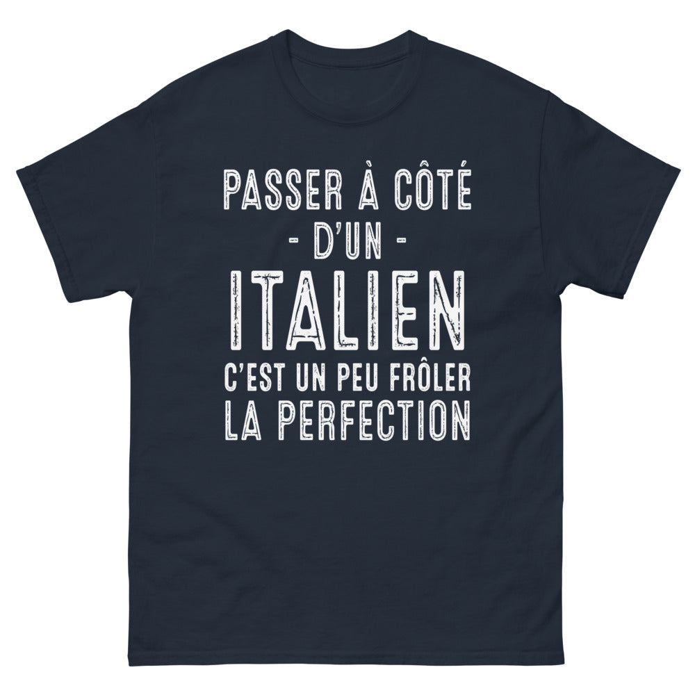 T-shirt Italie marine - Frôler la perfection