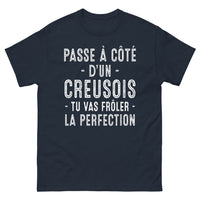 Thumbnail for T-shirt Creuse marine - Ne passe pas à côté d'un Creusois