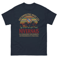 Thumbnail for T-shirt Nivernais marine - Déconne pas avec les Nivernais