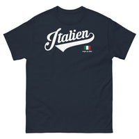 Thumbnail for T-shirt Italie marine - Corps et âme avec humour