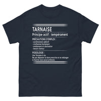 Thumbnail for T-shirt Tarnais marine - Principe actif et tempérament unique