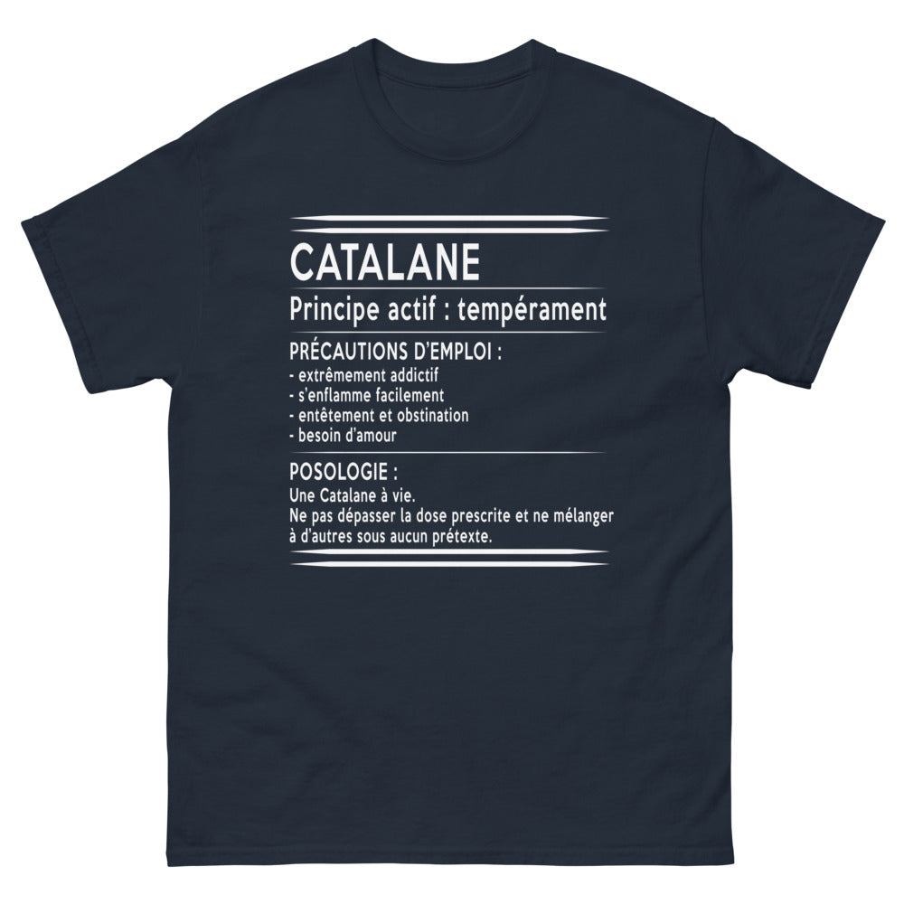 T-shirt Catalogne marine - Un concentré d'énergie du Sud
