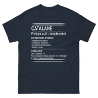 Thumbnail for T-shirt Catalogne marine - Un concentré d'énergie du Sud