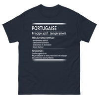 Thumbnail for T-shirt Portugal marine - Mode d'emploi humoristique