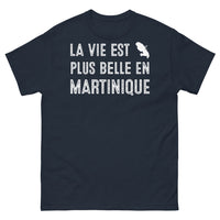 Thumbnail for T-shirt Martinique marine - La vie est plus belle en Martinique