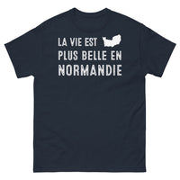Thumbnail for T-shirt Normandie marine - La Vie est Plus Belle