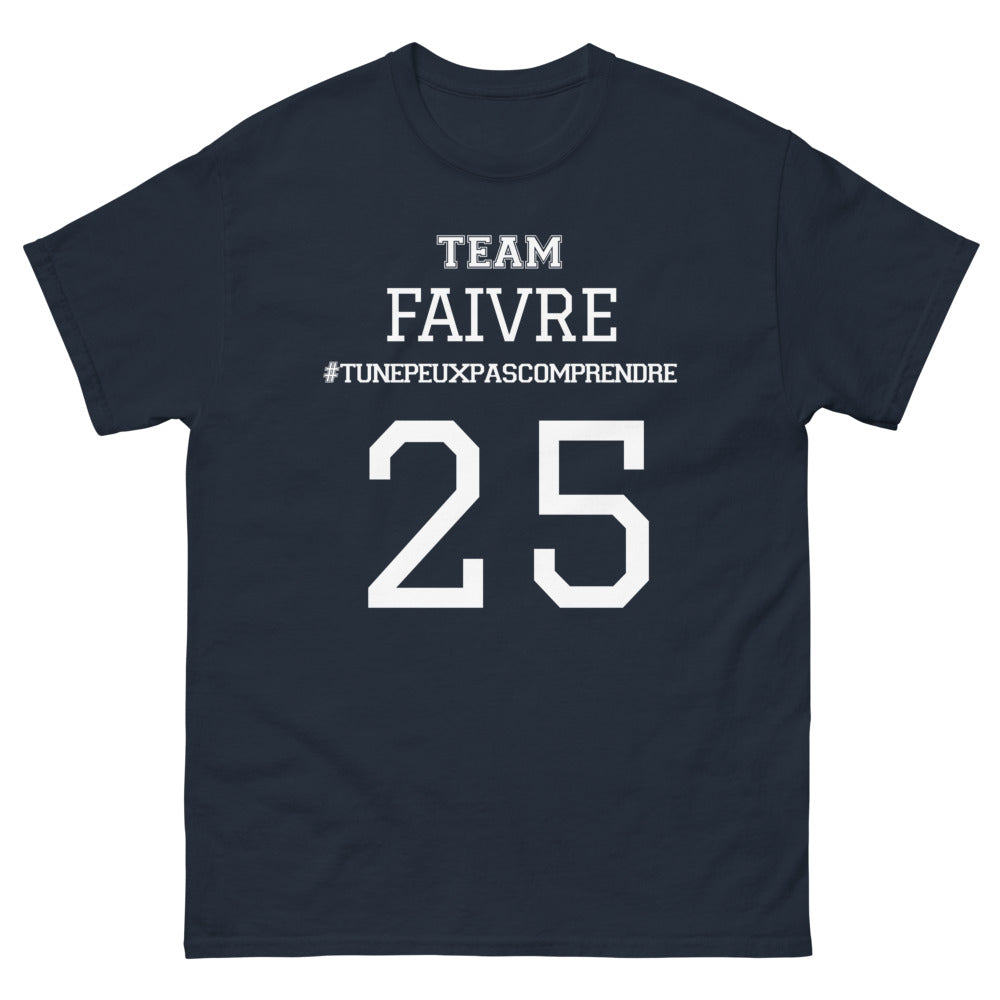 T-shirt Faivre noir dos - Tu Ne Peux Pas Comprendre