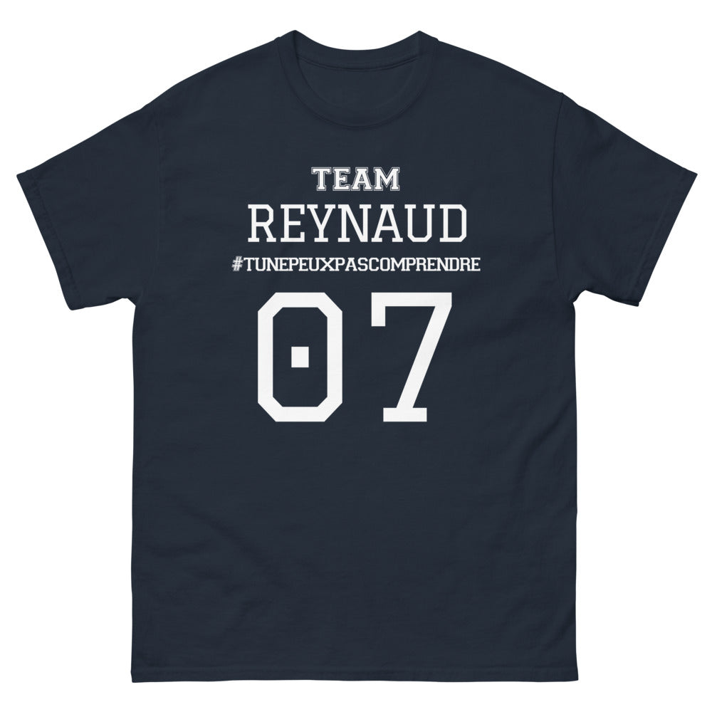 T-shirt marine dos - design unique et nostalgique