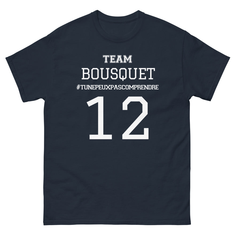 T-shirt Bousquet marine - Tu ne peux pas comprendre