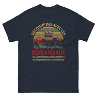 Thumbnail for T-shirt Morvan marine - Déconne pas avec les Morvandiaux